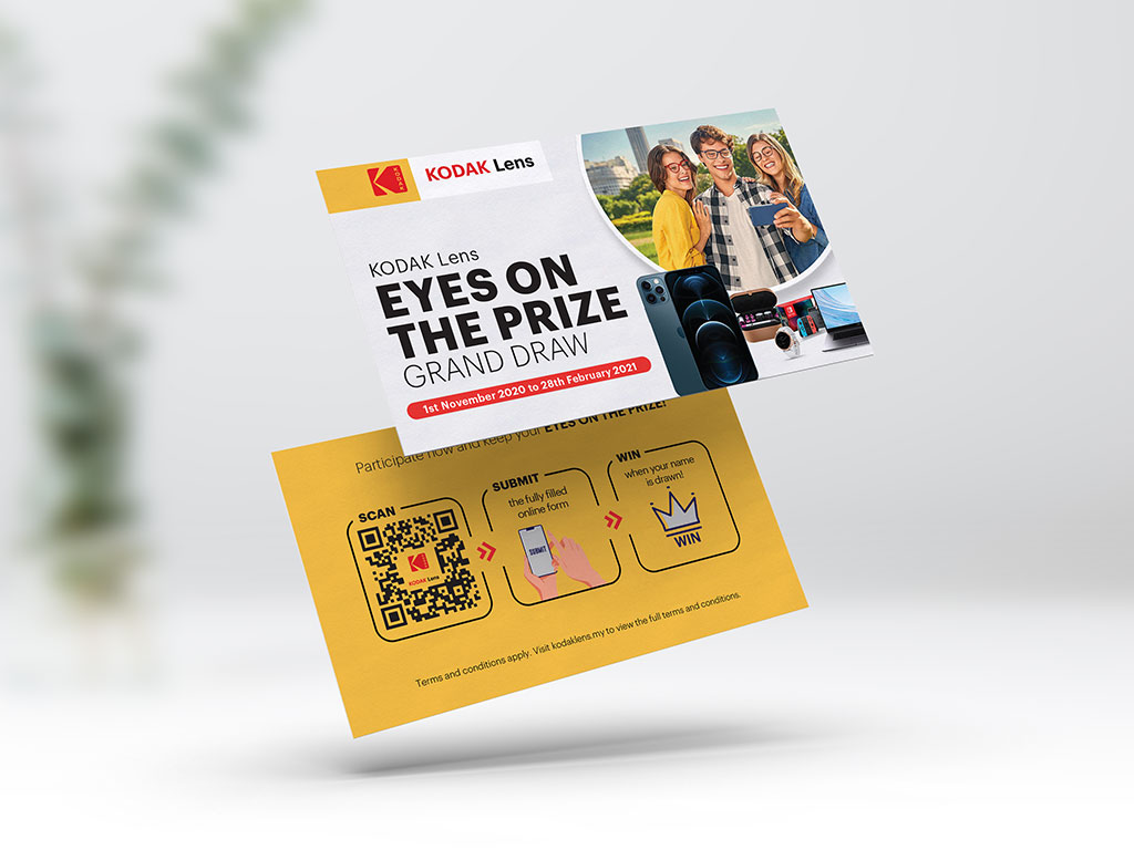 Kodak 3 step card