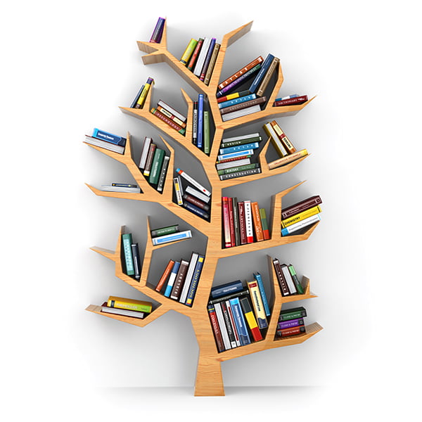 Salt Creatives Tree of Knowledge BookShelf
